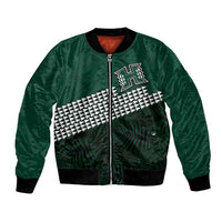 Hawaii Rainbow Warriors Alumni Custom Bomber Jacket Kanaka Arrows Tropical Vibes