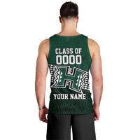 Hawaii Rainbow Warriors Alumni Custom Men Tank Top Kanaka Arrows Tropical Vibes LT7 - Polynesian Pride