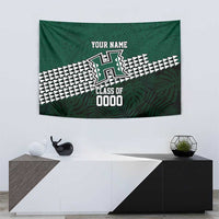 Hawaii Rainbow Warriors Alumni Custom Tapestry Kanaka Arrows Tropical Vibes LT7 - Polynesian Pride