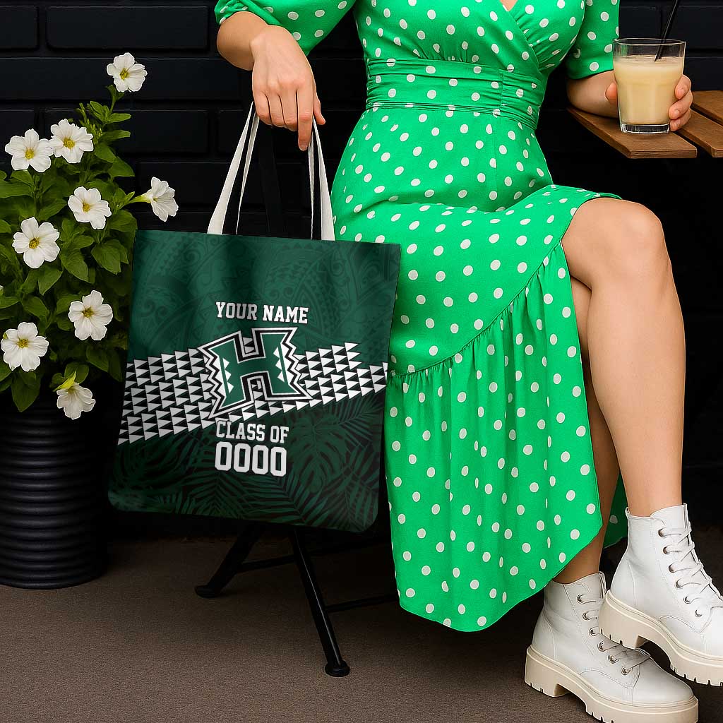 Hawaii Rainbow Warriors Alumni Custom Tote Bag Kanaka Arrows Tropical Vibes
