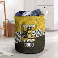 Hawaii Nanakuli High Alumni Custom Laundry Basket Kanaka Arrows Tropical Vibes