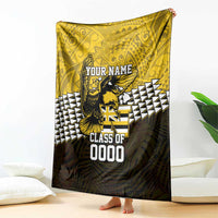 Hawaii Nanakuli High Alumni Custom Blanket Kanaka Arrows Tropical Vibes