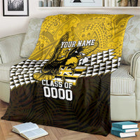 Hawaii Nanakuli High Alumni Custom Blanket Kanaka Arrows Tropical Vibes
