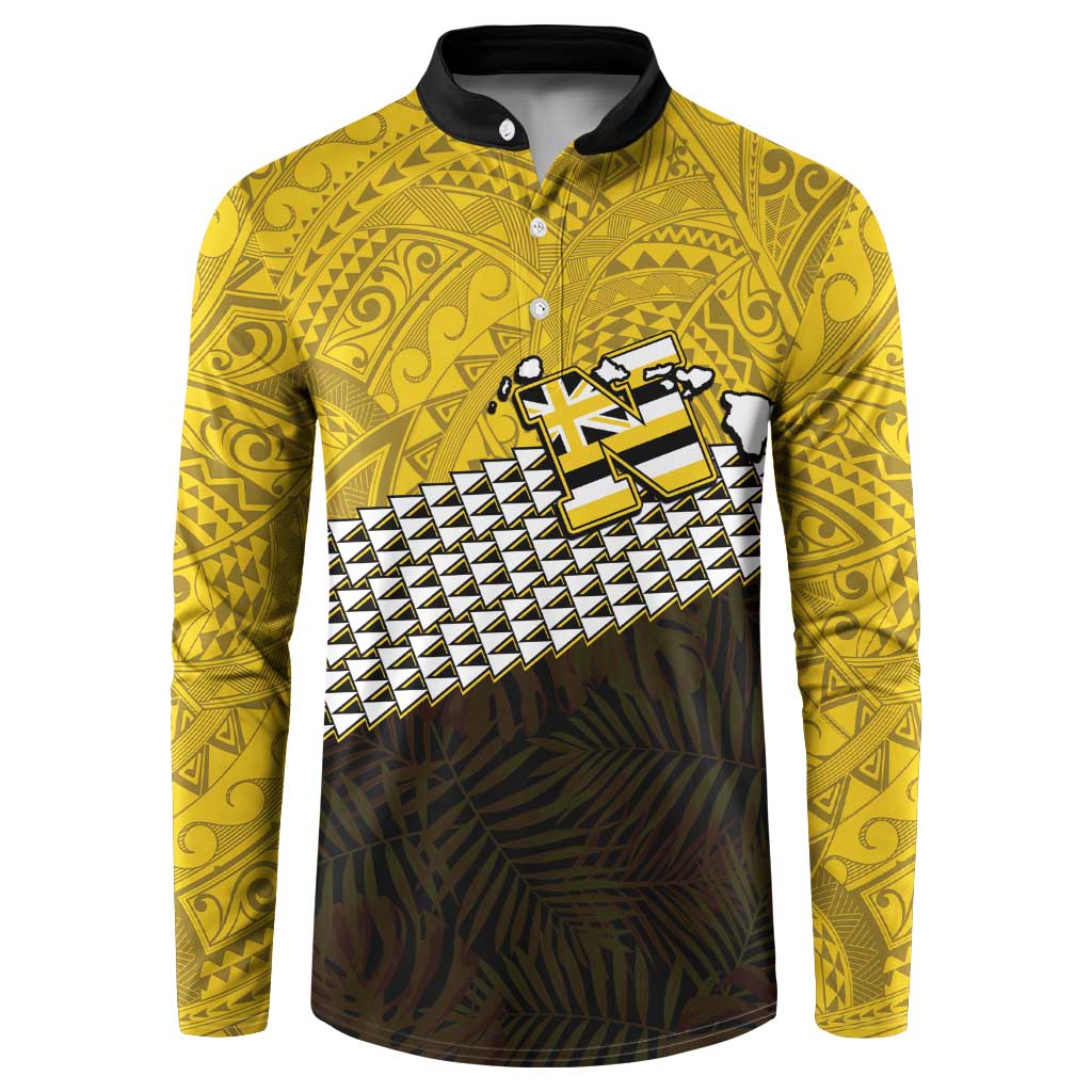 Hawaii Nanakuli High Alumni Custom Button Sweatshirt Kanaka Arrows Tropical Vibes