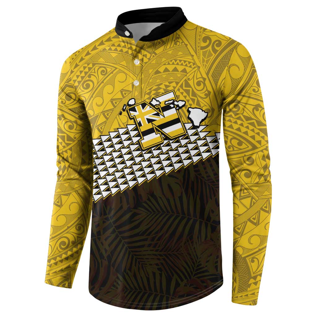 Hawaii Nanakuli High Alumni Custom Button Sweatshirt Kanaka Arrows Tropical Vibes