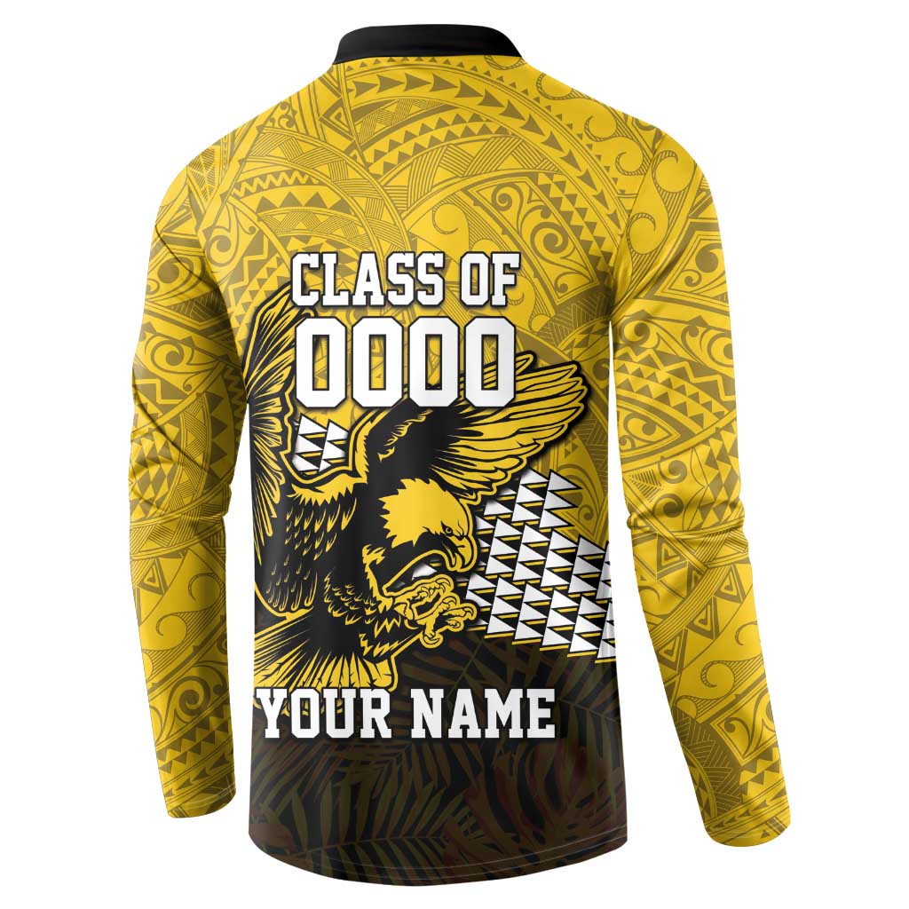 Hawaii Nanakuli High Alumni Custom Button Sweatshirt Kanaka Arrows Tropical Vibes