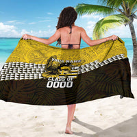 Hawaii Nanakuli High Alumni Custom Sarong Kanaka Arrows Tropical Vibes LT7 - Polynesian Pride