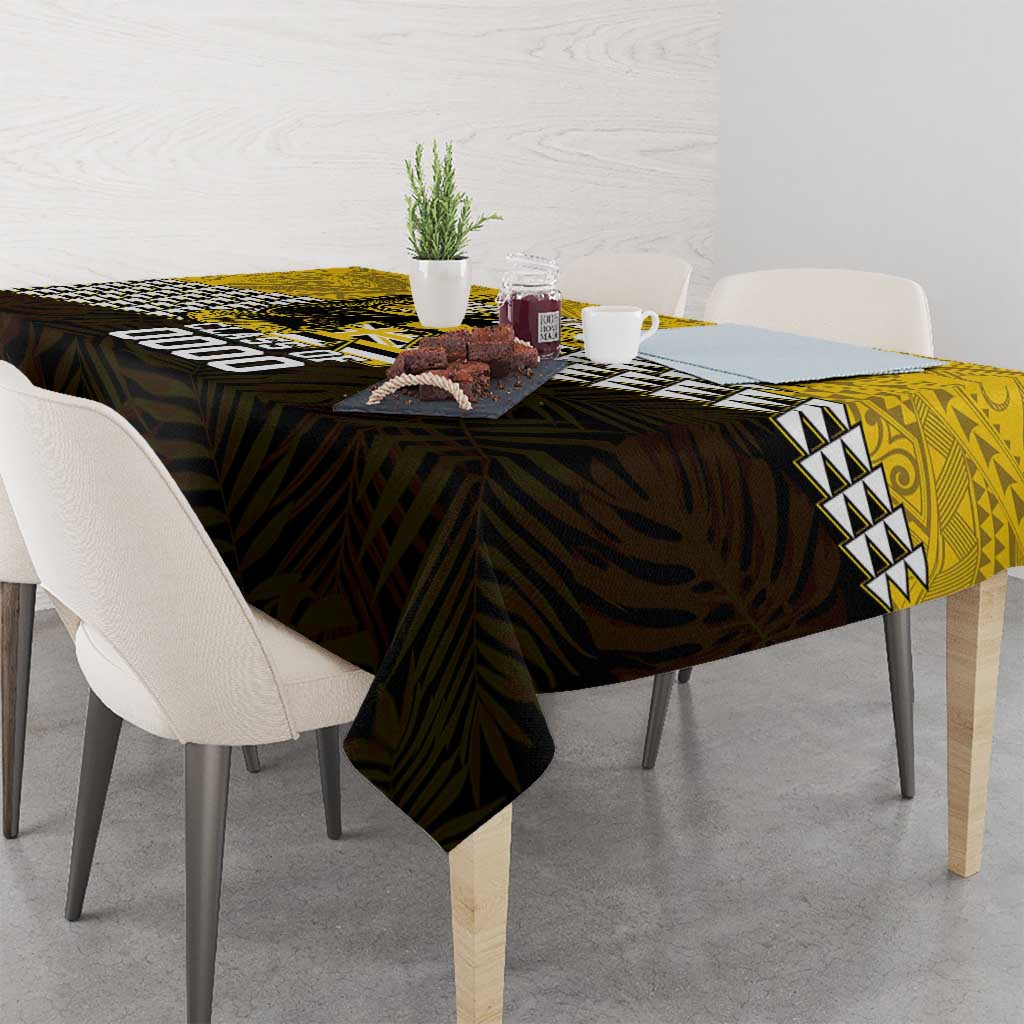 Hawaii Nanakuli High Alumni Custom Tablecloth Kanaka Arrows Tropical Vibes LT7 - Polynesian Pride