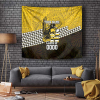Hawaii Nanakuli High Alumni Custom Tapestry Kanaka Arrows Tropical Vibes