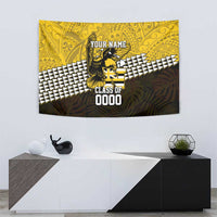 Hawaii Nanakuli High Alumni Custom Tapestry Kanaka Arrows Tropical Vibes
