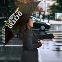Hawaii Nanakuli High Alumni Custom Umbrella Kanaka Arrows Tropical Vibes LT7 - Polynesian Pride