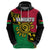 Custom Vanuatu Hoodie Mix Aboriginal Dot Art LT7 - Polynesian Pride