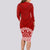 Personalised Tonga Rugby Long Sleeve Bodycon Dress Mate Ma'a Tonga Champions LT7 - Polynesian Pride