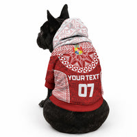 Custom Tonga Rugby Pet Hoodie Mate Ma'a Tonga Champions