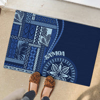 Samoa Siapo Motif Rubber Doormat Classic Style - Bue Ver LT7 - Polynesian Pride