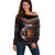 Aotearoa and Australia Indigenous Off Shoulder Sweater Stand Together For Te Tiriti