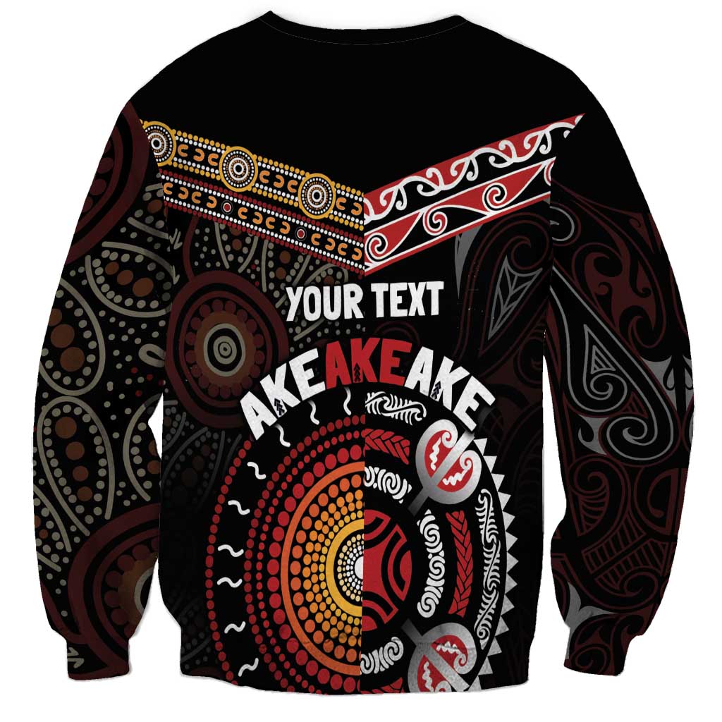 Aotearoa and Australia Indigenous Sweatshirt Stand Together For Te Tiriti