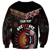 Aotearoa and Australia Indigenous Sweatshirt Stand Together For Te Tiriti