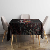 Aotearoa and Australia Indigenous Tablecloth Stand Together For Te Tiriti LT7 - Polynesian Pride