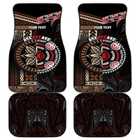 Aotearoa and Samoa Together For Te Tiriti Car Mats Kowhaiwhai Mix Siapo