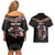 Aotearoa and Samoa Together For Te Tiriti Couples Matching Off Shoulder Short Dress and Hawaiian Shirt Kowhaiwhai Mix Siapo