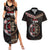 Aotearoa and Samoa Together For Te Tiriti Couples Matching Summer Maxi Dress and Hawaiian Shirt Kowhaiwhai Mix Siapo