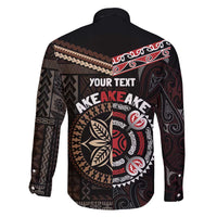 Aotearoa and Samoa Together For Te Tiriti Family Matching Puletasi and Hawaiian Shirt Kowhaiwhai Mix Siapo