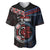 Aotearoa and Samoa Together For Te Tiriti Baseball Jersey Kowhaiwhai Mix Siapo - Flag Color