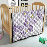 Polynesia Tribal Quilt Lilac Plumeria Tentacles LT7 - Polynesian Pride