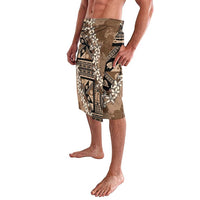 Bula Fiji Plumeria Tagimoucia Salusalu Mocha Lavalava Kaiviti Masi LT7 - Polynesian Pride