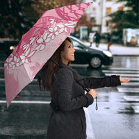 Bula Fiji Plumeria Tagimoucia Salusalu Pink Umbrella Kaiviti Masi LT7 - Polynesian Pride