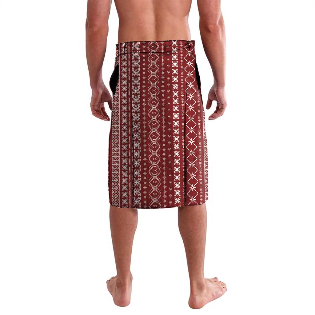 Women's Day Samoa Malu Tattoo Inspired Mix Teuila Lavalava Scarlet