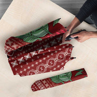 Women's Day Samoa Malu Tattoo Inspired Mix Teuila Umbrella Scarlet