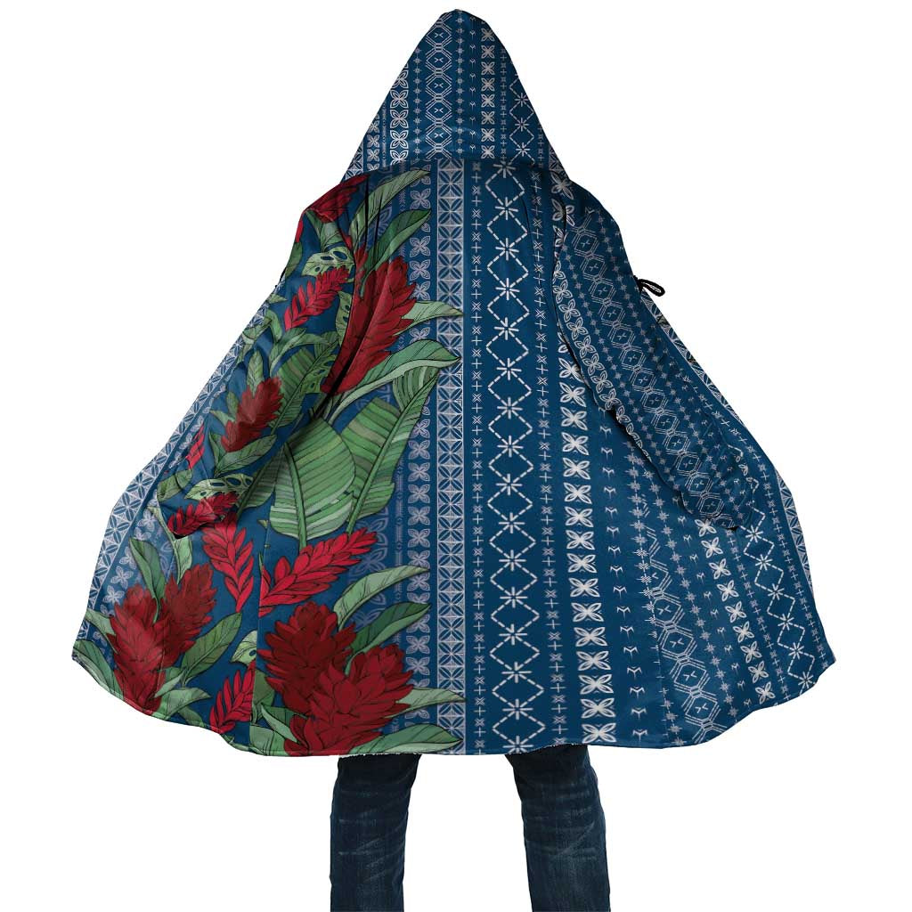 Women's Day Samoa Malu Tattoo Inspired Mix Teuila Cloak Royal Blue
