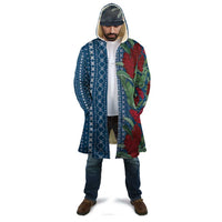 Women's Day Samoa Malu Tattoo Inspired Mix Teuila Cloak Royal Blue