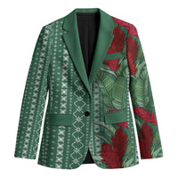 Women's Day Samoa Malu Tattoo Inspired Mix Teuila Blazer Sage Green