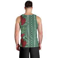 Women's Day Samoa Malu Tattoo Inspired Mix Teuila Men Tank Top Sage Green