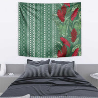 Women's Day Samoa Malu Tattoo Inspired Mix Teuila Tapestry Sage Green