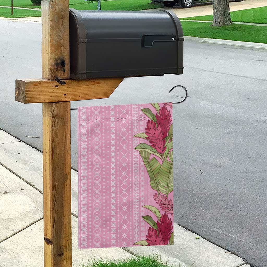 Women's Day Samoa Malu Tattoo Inspired Mix Teuila Garden Flag Rose Pink