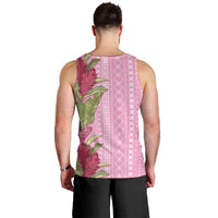 Women's Day Samoa Malu Tattoo Inspired Mix Teuila Men Tank Top Rose Pink