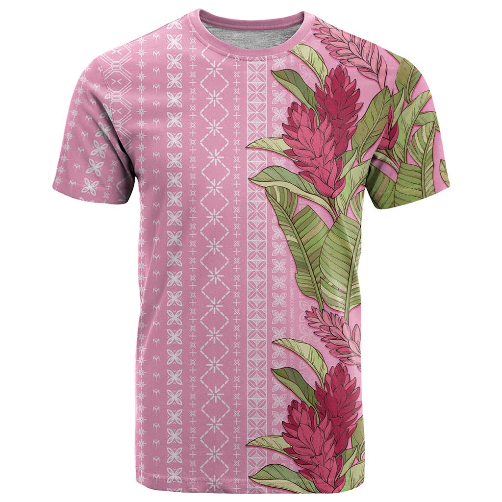 Women's Day Samoa Malu Tattoo Inspired Mix Teuila T Shirt Rose Pink
