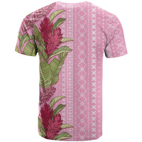 Women's Day Samoa Malu Tattoo Inspired Mix Teuila T Shirt Rose Pink
