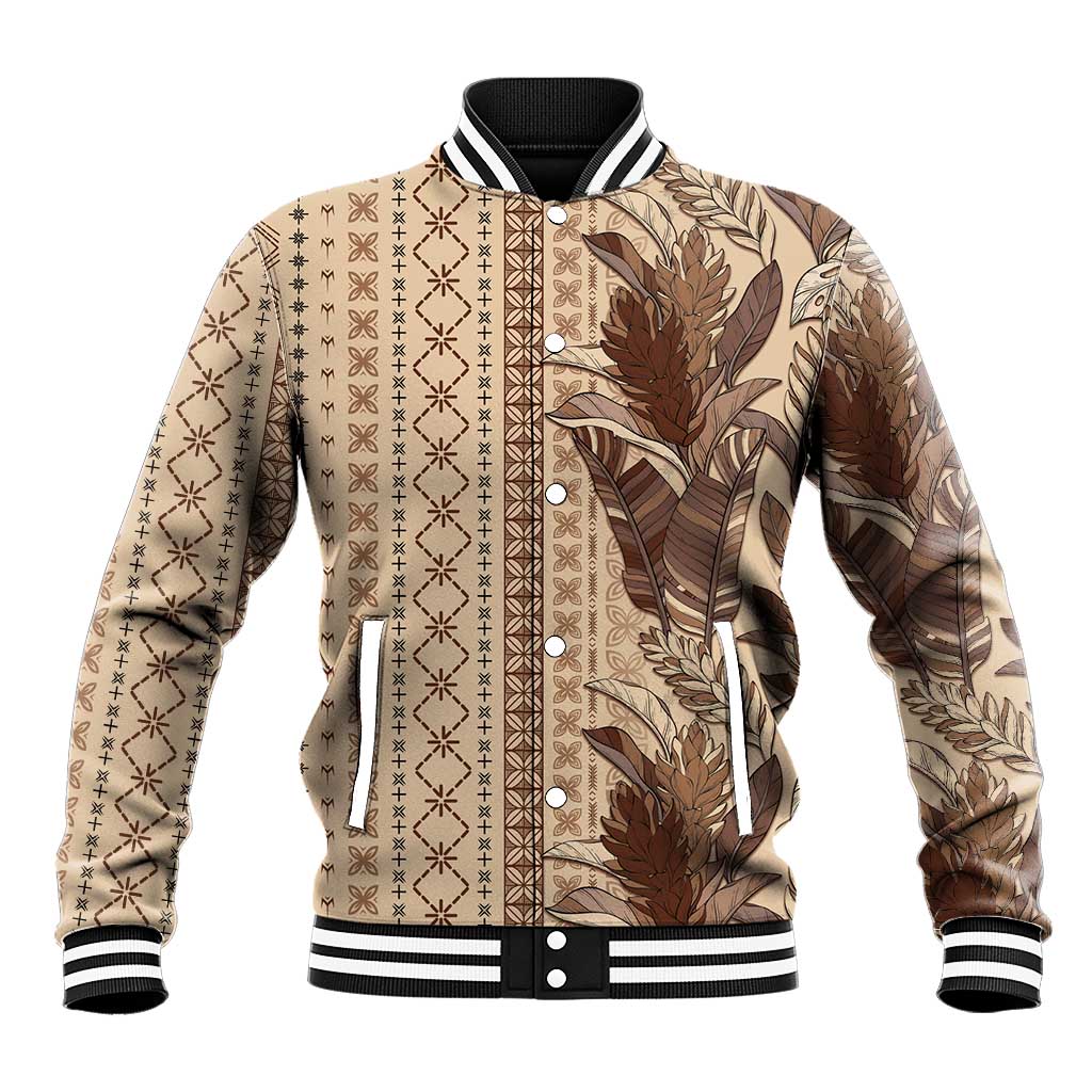 Women's Day Samoa Malu Tattoo Inspired Mix Teuila Baseball Jacket Vintage Tapa