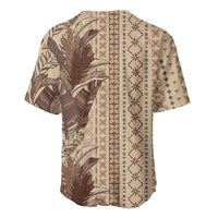Women's Day Samoa Malu Tattoo Inspired Mix Teuila Baseball Jersey Vintage Tapa LT7 - Polynesian Pride