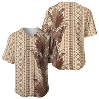 Women's Day Samoa Malu Tattoo Inspired Mix Teuila Baseball Jersey Vintage Tapa LT7 - Polynesian Pride