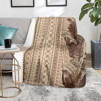 Women's Day Samoa Malu Tattoo Inspired Mix Teuila Blanket Vintage Tapa