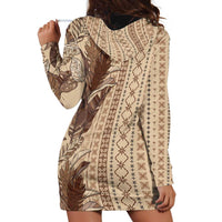 Women's Day Samoa Malu Tattoo Inspired Mix Teuila Hoodie Dress Vintage Tapa LT7 - Polynesian Pride