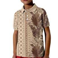 Women's Day Samoa Malu Tattoo Inspired Mix Teuila Kid Polo Shirt Vintage Tapa