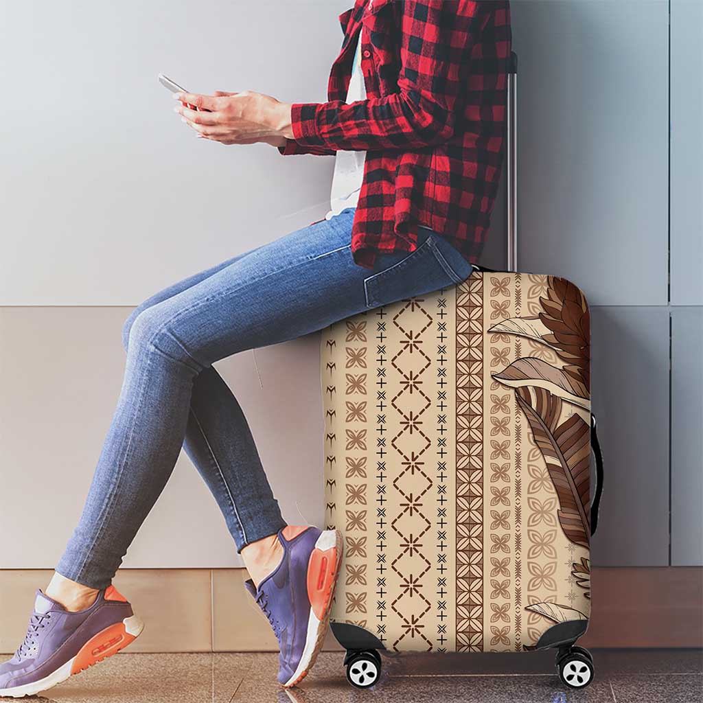 Women's Day Samoa Malu Tattoo Inspired Mix Teuila Luggage Cover Vintage Tapa