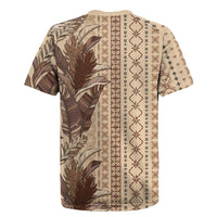 Women's Day Samoa Malu Tattoo Inspired Mix Teuila Rugby Jersey Vintage Tapa LT7 - Polynesian Pride